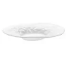 Handcrafted Fine Porcelain Gourmet Deep Plate 28 cm - Height 4.5 cm - With Glaze - Set of 4