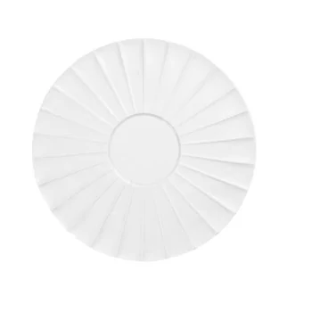 Handcrafted Fine Porcelain Flat Plate Raggio 30 cm Internal Diam. 9 cm - Set of 4