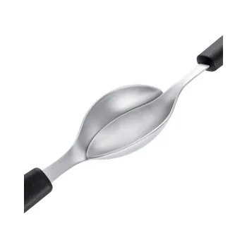 Triangle Quenelle Spoon. Small. Carded