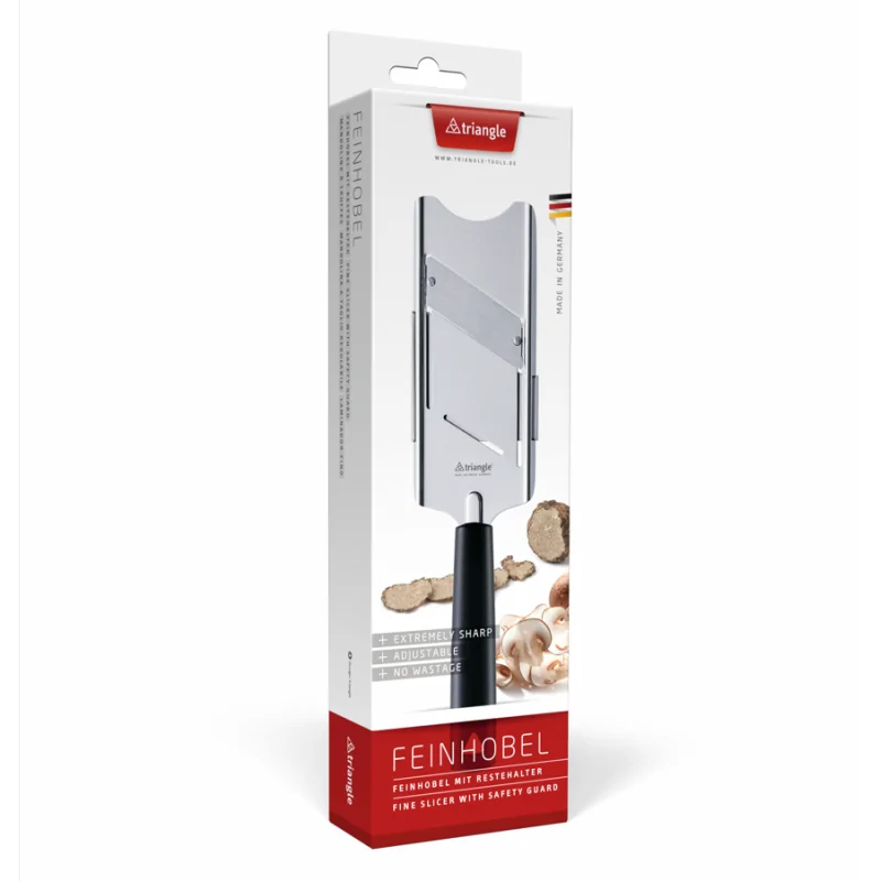 Triangle Fine Slicer With Endholder. Boxed
