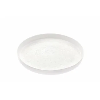 Handcrafted Fine Porcelain Bowl Gourmet Low 21 cm - Height 3 cm - Set of 6