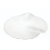 Handcrafted Fine Porcelain Flat Plate "Duna" 21 cm - Set of 6