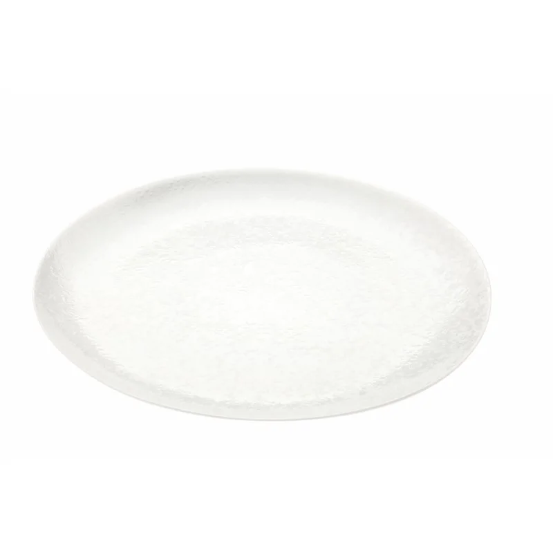 Handcrafted Fine Porcelain Semi-Deep Dish 27 cm - Height 2 cm - Set of 4