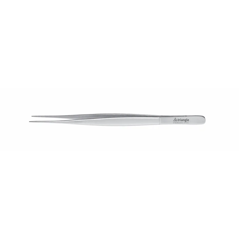 Triangle Tweezers Pointed. Straight 15 cm. Carded