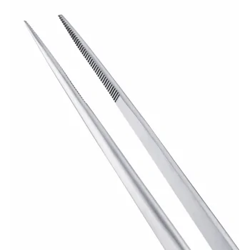 Triangle Tweezers Pointed. Straight 15 cm. Carded