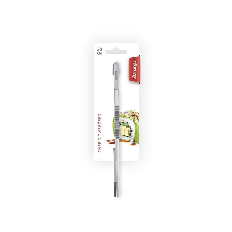 Triangle Tweezers Straight. 20 cm. Carded