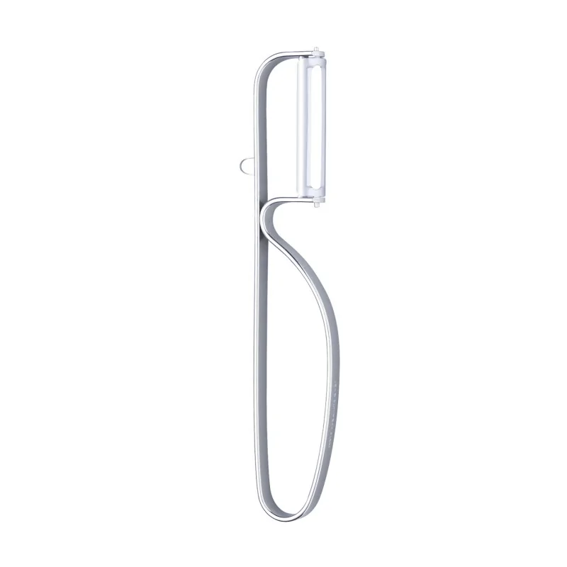 Triangle Vertical Peeler 50 mm. Straight Blade. Stainless