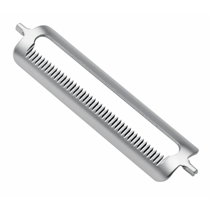 Triangle Horizontal Peeler 50 mm. Serrated Blade. Stainless