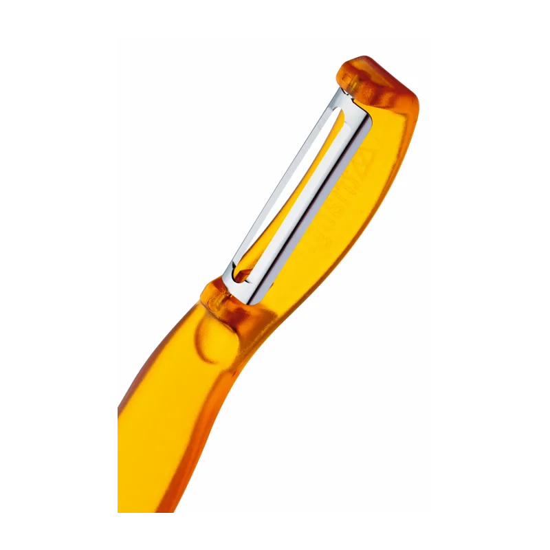 Triangle Vertical Peeler Orange. Straight Blade