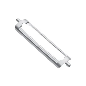 Triangle Vertical Peeler Red. Serrated Blade. Boxed