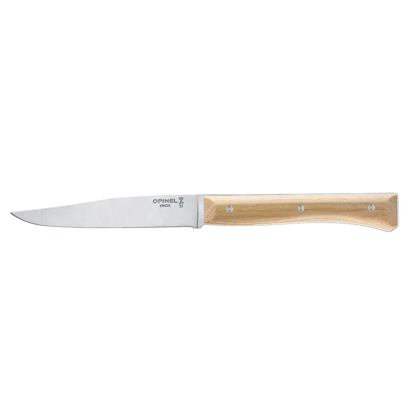 Opinel Set Of 4 Facette Steak Knives - Ash Opinel Set Of 4 Facette Steak Knives - Ash