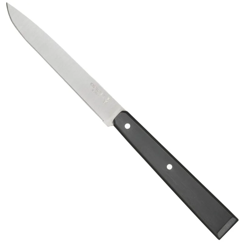 Opinel No.125 Bon Appetit Pro Steak Knives - Black - pack of 12 Opinel No.125 Bon Appetit Pro Steak Knives - Black - pack of 12