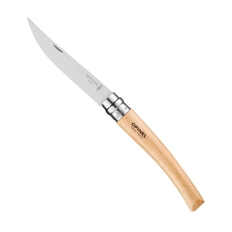 Opinel No.10 Effilé Folding Folding Knife - Beechwood - pack of 6 Opinel No.10 Effilé Folding Folding Knife - Beechwood - pack of 6