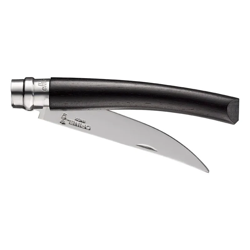Opinel No.10 Effilé Folding Folding Knife - Ebony - pack of 6