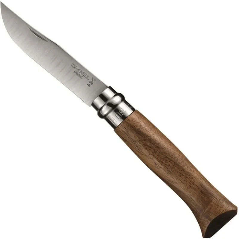 Opinel No.08 Walnut Folding Knife - pack of 6