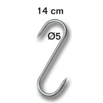 FISCHER Box of 10 Meat Hooks 14 cm
