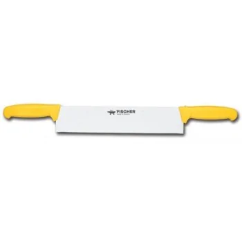FISCHER Professional Cheese Knife 2 Yellow Handles 33 cm