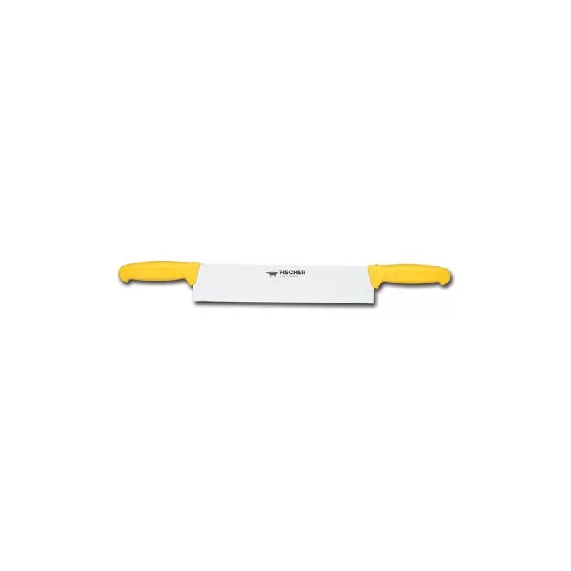 FISCHER Professional Cheese Knife 2 Yellow Handles 33 cm