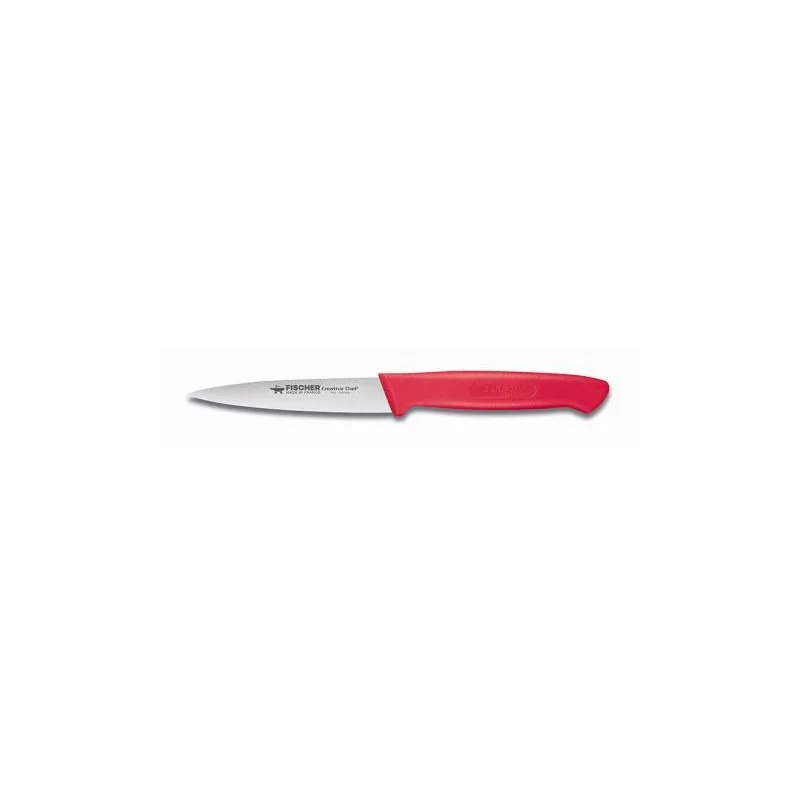 FISCHER PRofESSIONELS Paring Knife 10 cm - Red Handle
