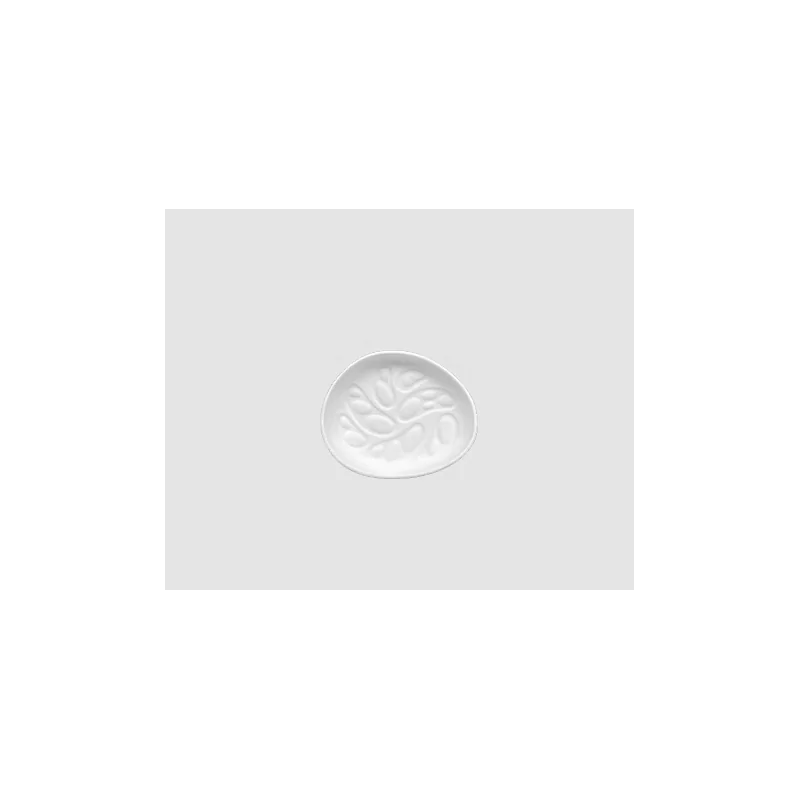 Rex Extra Small Cellular Pattern Plate - Matte - 9 x 7.5 x 1.8 cm - Set of 12