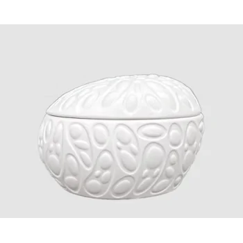 Rex Large Egg-Shaped Cellular Bowl Top - 14 x 12 x 4 cm - Set of 4