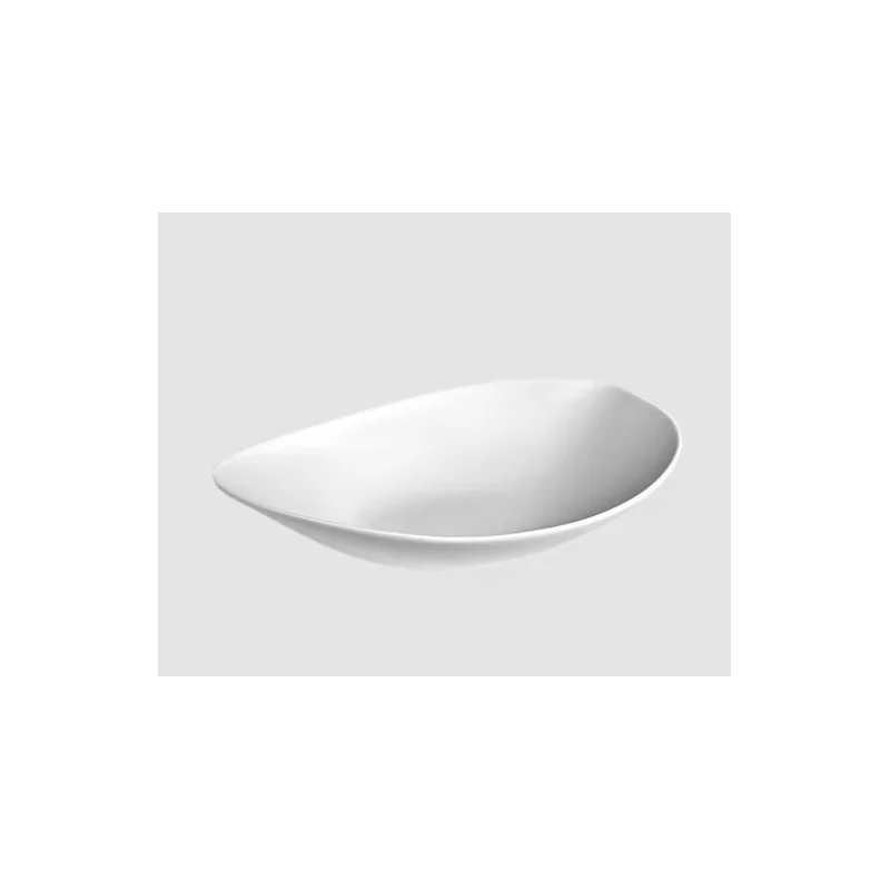 Shell Curved Ceviche Bowl - Matte - 21 x 22 x 5.5 cm - Set of 4 Shell Curved Ceviche Bowl - Matte - 21 x 22 x 5.5 cm - Set of 4
