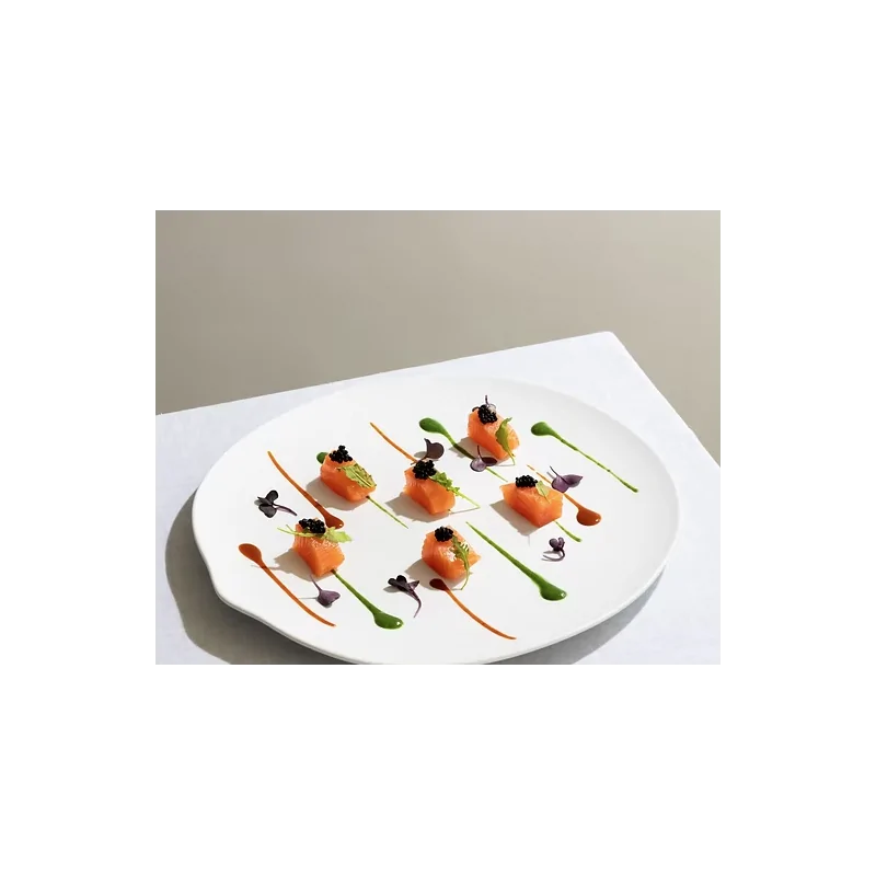 Shell Curved Super Dinner Plate - Matte - 31.5 x 30 x 2.5 cm - Set of 4 Shell Curved Super Dinner Plate - Matte - 31.5 x 30 x 2.5 cm - Set of 4