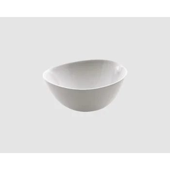 Shell Curved Ice Cream Bowl - Matte - 13 x 13.5 x 6.5 cm - Set of 4