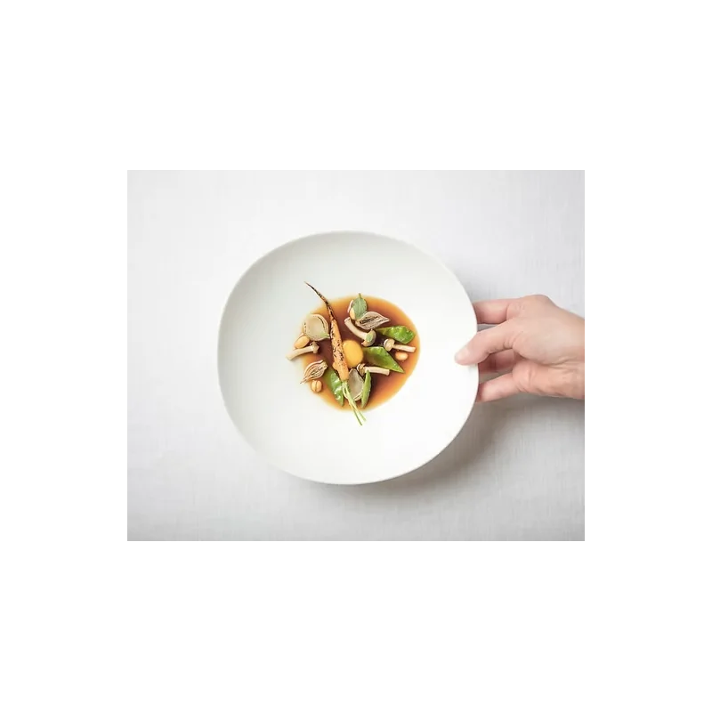 Shell Curved Salad Bowl - Matte - 21.5 x 22 x 7.5 cm - Set of 4 Shell Curved Salad Bowl - Matte - 21.5 x 22 x 7.5 cm - Set of 4