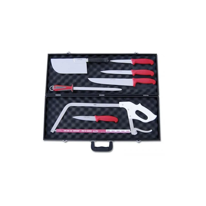 FISCHER Fischer - Bargoin Case Red Handle - 7 Items
