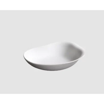 Jelly Organic Deep Bowl - Glazed - 21 x 15.5 x 5 cm - Set of 6