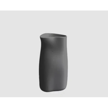 Jelly Organic Medium Jar - Black - 7.5 x 6 x 16.5 cm - Set of 4