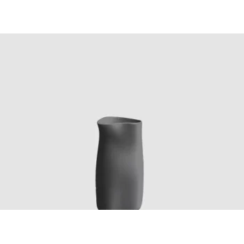 Jelly Organic Mini Jar - Black - 6 x 4.5 x 12 cm - Set of 6