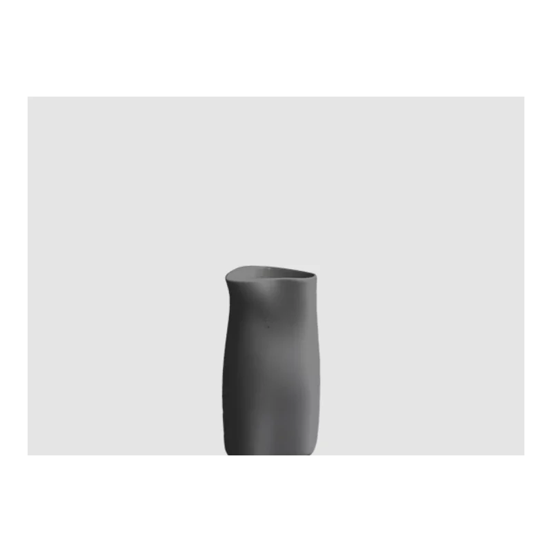 Jelly Organic Mini Jar - Black - 6 x 4.5 x 12 cm - Set of 6