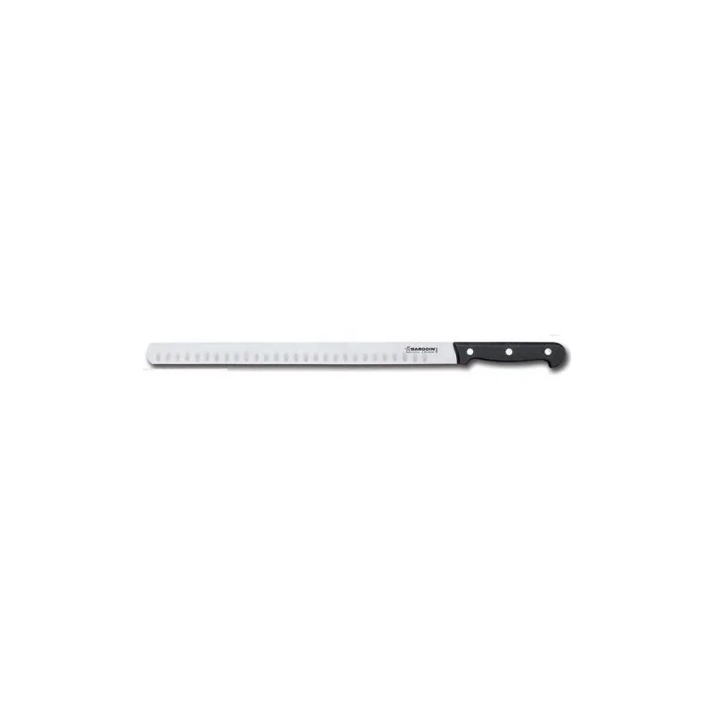 FISCHER BARGOIN Ham Slicer With Hollow Edge 24 Mm Wide 4 Rivets 33 cm - - Fischer
