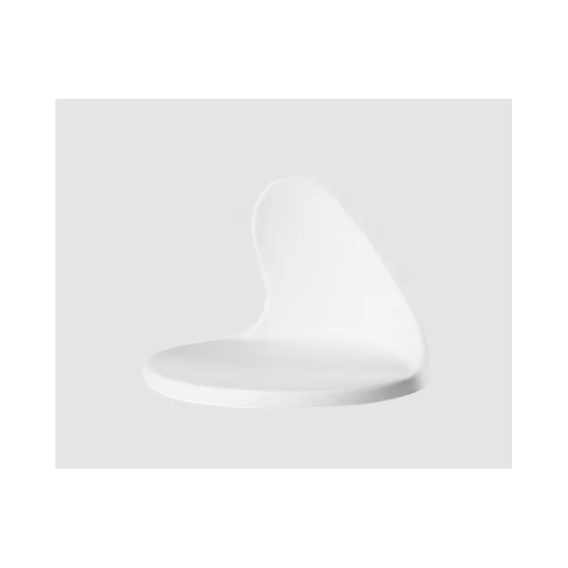 Gochi Large plate with tall wing - 15.5 x 10.5 cm - Set of 6