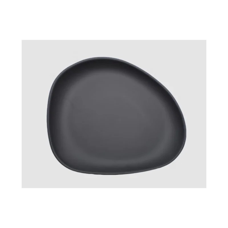 Yayoi Nature-Inspired Deep Dish - Black - Set of 6