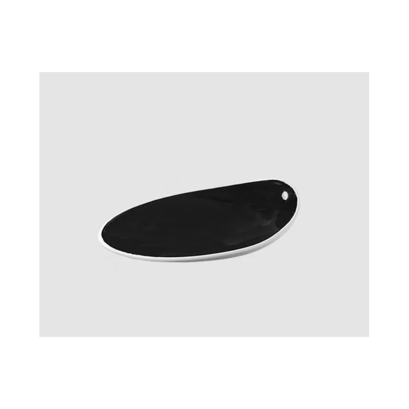 Jomon Small Textured Shell Bowl - Black - 14 x 11 x 4 cm - Set of 4 Jomon Small Textured Shell Bowl - Black - 14 x 11 x 4 cm - Set of 4