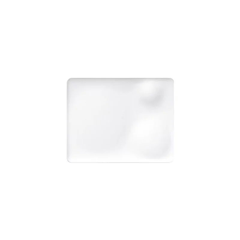 The Tablet Rectangular Modern Porcelain Dining Plate - 25 x 20.5 x 1.5 cm - Set of 6