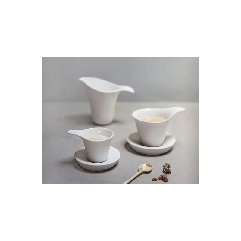 Fly Medium Organic Porcelain Saucer (Saucer Only) - 11 x 2 cm - Set of 12 Fly Medium Organic Porcelain Saucer (Saucer Only) - 11 x 2 cm - Set of 12