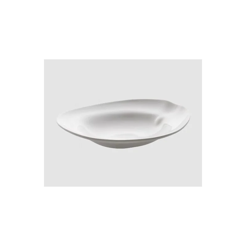 Shell Curved Deep Plate - Matte - Set of 4 Shell Curved Deep Plate - Matte - Set of 4
