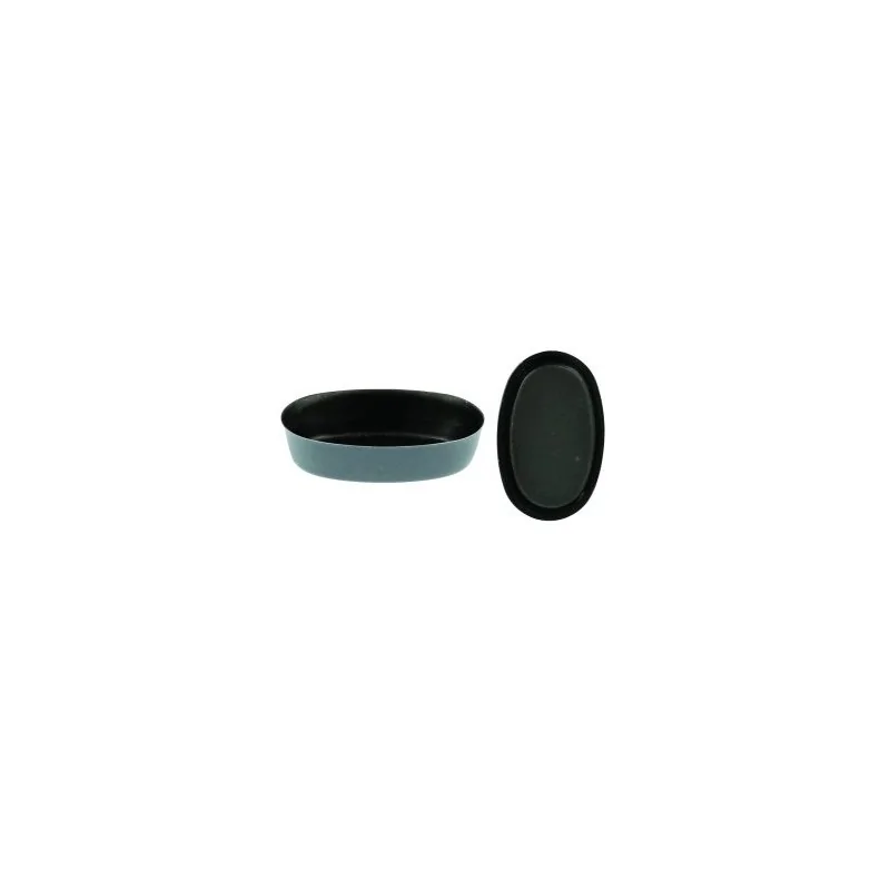 Non-Stick Exopan Oval Baba Savarin Mould - 70 mm - Pack of 25