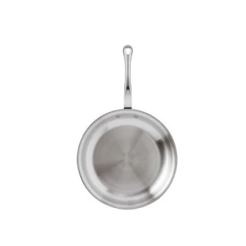 Paderno Series 12200 5-Ply Stainless Steel Frypan w/ Handle - 1 qts - D: 7 7/8" H: 1 5/8"