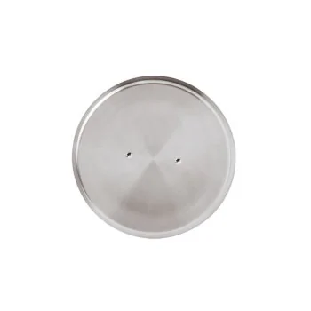 Paderno Series 12200 5-Ply Stainless Steel Lid - D: 9 1/2"
