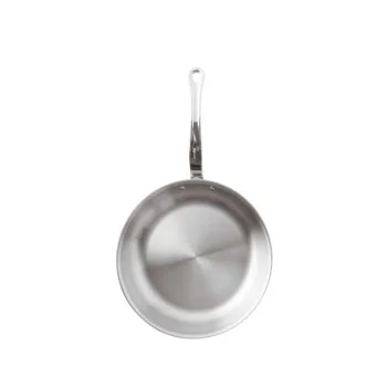 Paderno Series 15600 3-Ply Copper Fry Pan w/ Loop Handle - 4 5/8 qts - D: 12 5/8" H: 2 1/8"