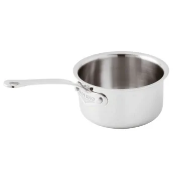 Paderno 3-Ply Series 15600 Copper Butter Warmer - 23 3/4 oz - D: 4 3/4" H: 2 3/4"