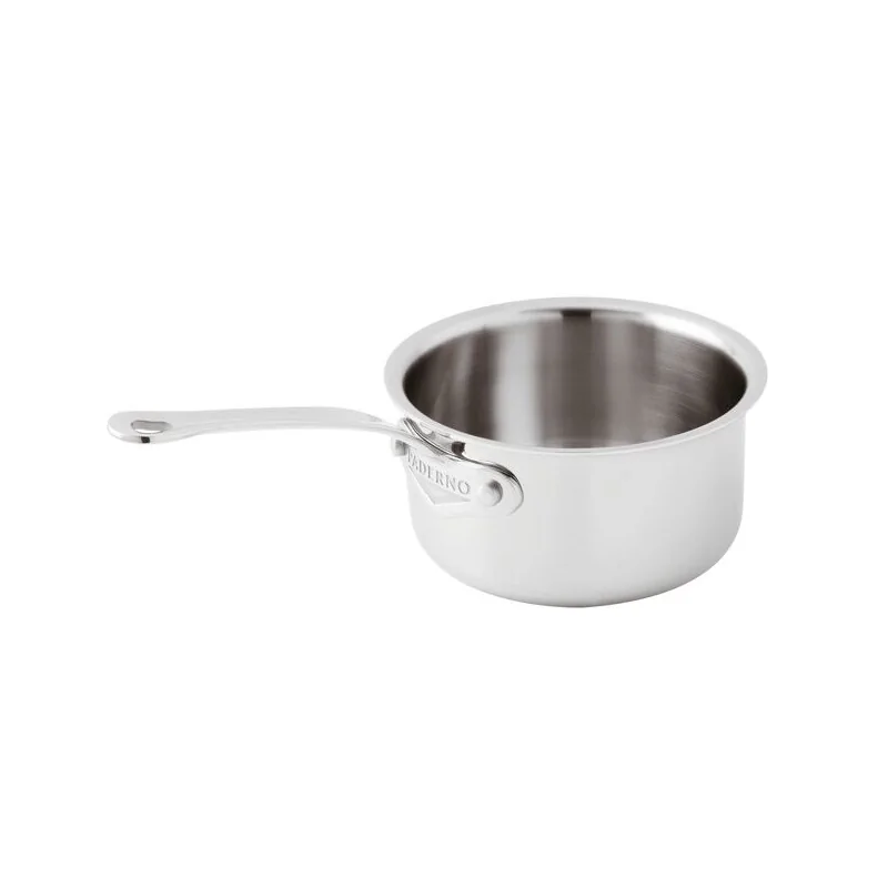 Paderno 3-Ply Series 15600 Copper Butter Warmer - 23 3/4 oz - D: 4 3/4" H: 2 3/4"