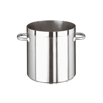 Paderno Grand Gourmet Stainless Steel Stock Pot - 17 1/2 qts - D: 11" H: 11"