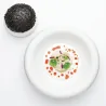 Handcrafted Fine Porcelain Gourmet Bowl Internal Basin 17 cm - Height 5 cm - Set of 4