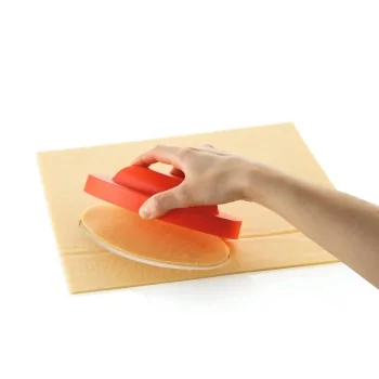 Silikomart Professional Kit 3D Tarte Ring Cabossa - 120 mm x 40 mm x h 20 mm - 39 ml